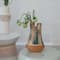 Hello Honey® 8" Multicolor Chromatic Harmony Stoneware 2 Opening Vase